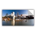 thumbnail image 2 of ArtWall Cody York "Cleveland Skyline 4" ArtAppealz Removable Wall Art, 2 of 2