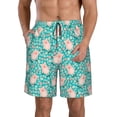 thumbnail image 1 of Fotbe Pig And Flower Trajes de Baño Estampados para Hombre, Shorts de Verano de Secado Rápido, Ropa de Playa, Bañadores-3X-Large, 1 of 6