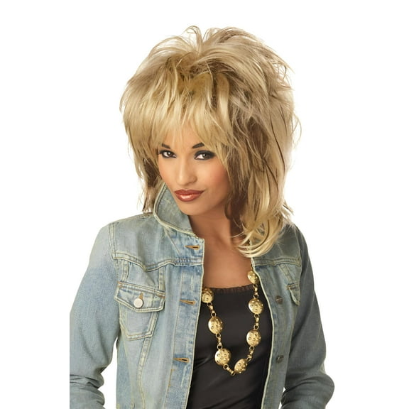California Costumes Beige Halloween Rocking Soul Costume Wig, for Adult