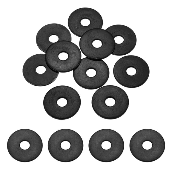 Uxcell 20 Pcs M6 1/4"ID x 1"OD Flat Washers, Stainless Steel Metal Washers