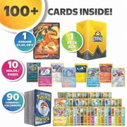 Ultra Rare Battle Bundle | 100+ Pokemon Cards | 1x Ultra Rare  | Holos & Rares Included! | Perfect Giftable for Kids & Collectors!