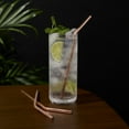 thumbnail image 5 of Viski Stainless Steel Copper Cocktail Straws, Drinking Straws, Set of 4, 5 of 8