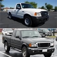 thumbnail image 4 of for 2001 2002 2003 2004 2005 2006 2007 2008 2009 2010 2011 Ford Ranger Headlight Assembly Clear Lens Chrome Housing with Amber Reflector Headlight Replacement Driver and Passenger Side, 4 of 7