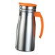 thumbnail image 5 of Jarra de café aislada de acero inoxidable de 1 litro para dispensador de bebidas frías/calientes Naranja con asa, 5 of 9
