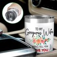 thumbnail image 6 of Christmas Birthday Gifts For Women, Her, Wife - Anniversary Tumbler Gift For Her, Couple - Wife Birthday Gift Ideas - Romantic Birthday Gifts For Her - Christmas Gifts For Wife Women 20 Oz Tumbler, 6 of 6