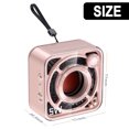 thumbnail image 2 of Pequeño altavoz Bluetooth con sonido estéreo potente, altavoz inalámbrico portátil, 2 of 7