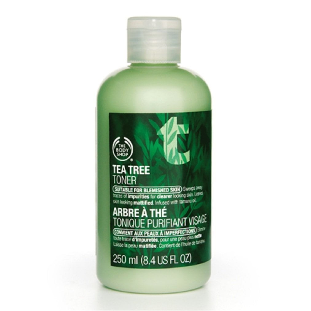 is minimal Van THE BODY SHOP Tea Tree Skin Clearing Toner 8.4 oz. for blemished skin NEW -  Walmart.com