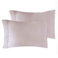 thumbnail image 2 of Superior Egyptian Cotton 400 Thread Count Pillowcases, Set of 2, King, Lilac, 2 of 5