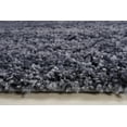 thumbnail image 5 of Ladole Rugs Solid Color Shaggy Meknes Durable Beautiful Turkish Indoor Big Runner Rug in Gray, 3x10 (2'7" x 9'10", 80cm x 300cm), 5 of 6