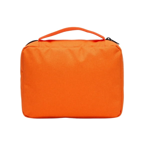 Hanging Toiletry Bag, Foldable Bright Orange Travel Storage Pouch, 1 Pack Lightweight Portable Carry Case, for Vacation Business Trip Gym Camping Organize Cosmetics Skincare Shaving Accessories