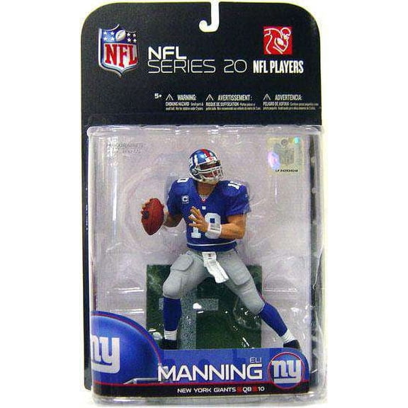 McFarlane NFL Sports Picks Series 20 Eli Manning Action Figure (Blue Jersey)