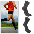 thumbnail image 2 of Unique Bargains Pair Full Finger Five Toe Socks Unisex Non Slip Daily Fit Finger Socks Gray, 2 of 7