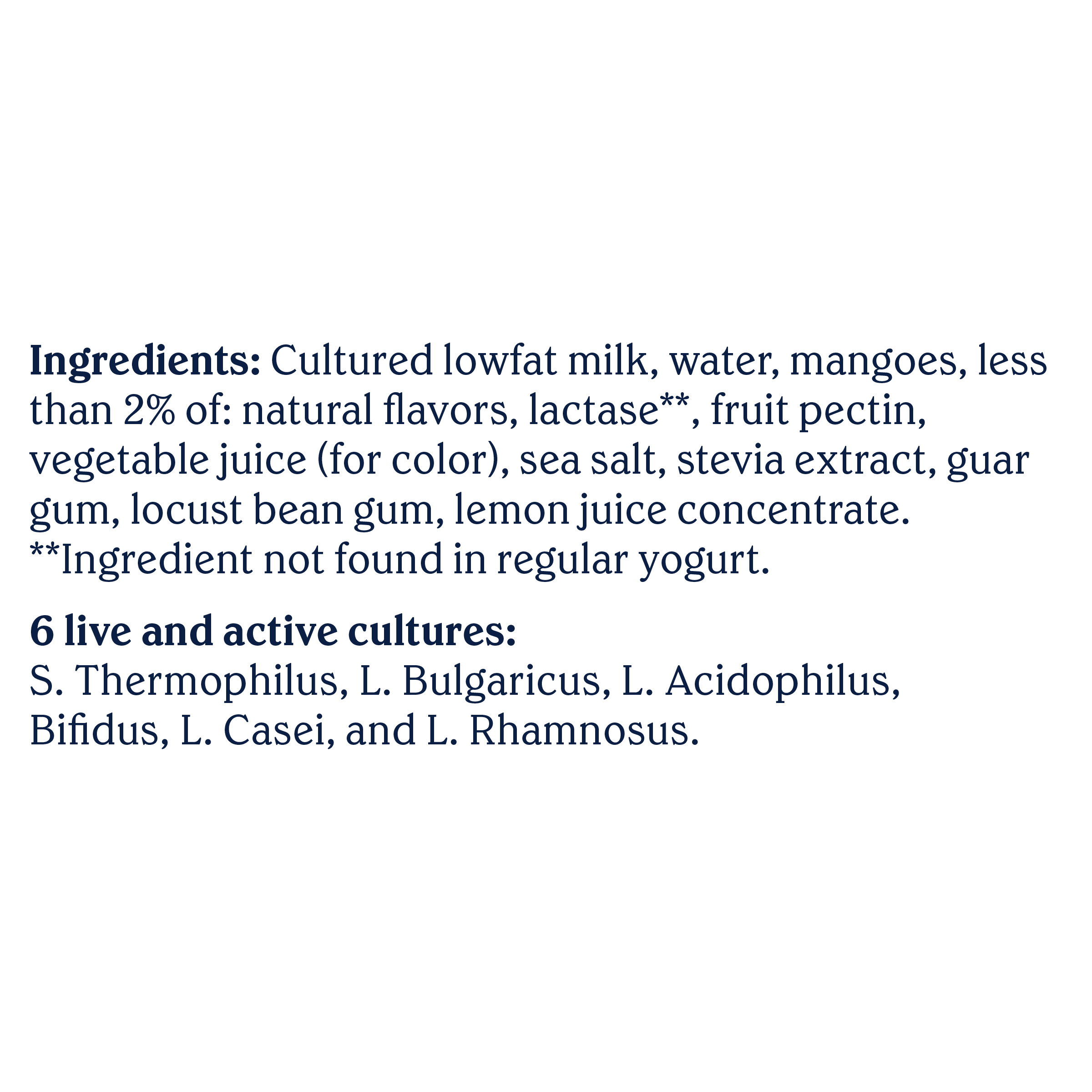 Chobani 20G Protein Low-Fat Greek Yogurt Mango 6.7 oz Cup