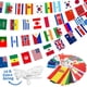 thumbnail image 1 of Guirnalda CrysGuard con 100 Banderas de Países, 28m, Poliéster, 1 of 7