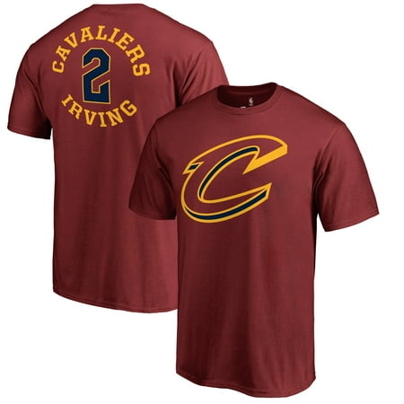 Kyrie Irving Cleveland Cavaliers Fanatics Branded Round About Name & Number T-Shirt - (Best Red Wine Brand Name)