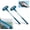 2pc Blue, variant on Window Screen Cleaning Brush 2-in-1 with Squeegee and Groove for Patio Door Porch Screens