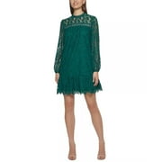 kensie Lace Drop-Waist Dress