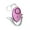 Hot Pink, variant on Alarm 130dB Keychain LED Light Emergency Safe Panic Personal Protection