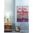 thumbnail image 3 of "Flamingo I" Painting Print on Wrapped Canvas, 3 of 7