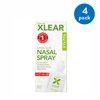 (4 pack) (4 Pack) Xlear Natural Saline Nasal Spray, .75 fl oz