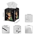 thumbnail image 3 of Psesaysky Square Tissue Box Cover PU Leather, Adorable Reindeer Waterproof Car Tissue Holder Storage for Bathroom Vanity, Countertops, Dressers, Night Stand, Parlors and Offices, 3 of 7
