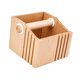 thumbnail image 4 of Caja de madera para golpear café, cubo de basura de Espresso, madera con barra de , cubo multiusos para café molido, para Hotel, cocina, Bar,, 4 of 9