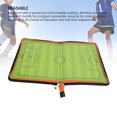 thumbnail image 3 of Tableau de Football, Tableau de Coaching de Soccer Effaçable à Sec Fermeture Éclair avec Marqueur pour Stylo, 3 of 7