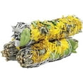 thumbnail image 2 of AncientVeda 3 Pack Floral White Sage Smudge Sticks with Smudging Guide | SUNFLOWER | Smudging Sticks with Flowers for Positive Vibrations, 2 of 3