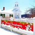 thumbnail image 1 of Christmas Gifts Clearance! Cbcbtwo Christmas Banner Outdoor - 98.42x19.68 Inches, Christmas Front Porch Trim, Christmas Yard Banner, Christmas Yard Trim, 1 of 6