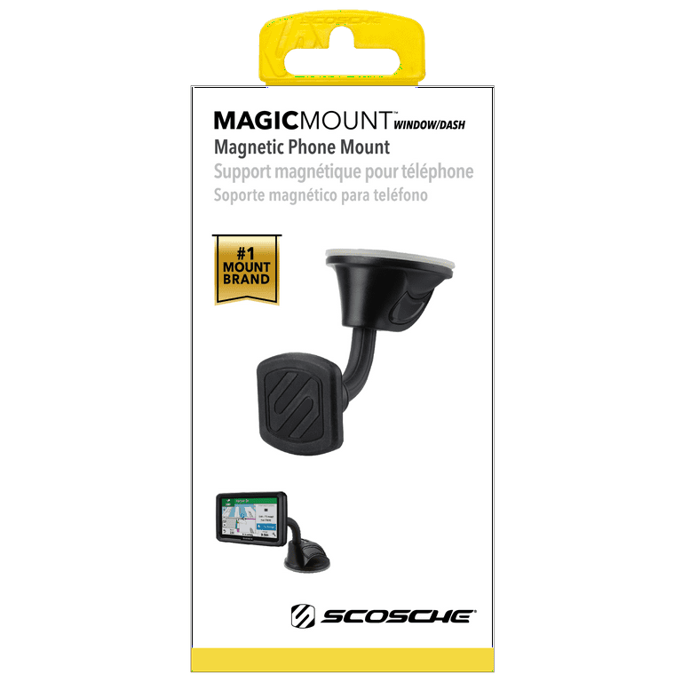 Scosche MagicMount Magnetic Suction Cup Phone Mount for Car - ستاند سي