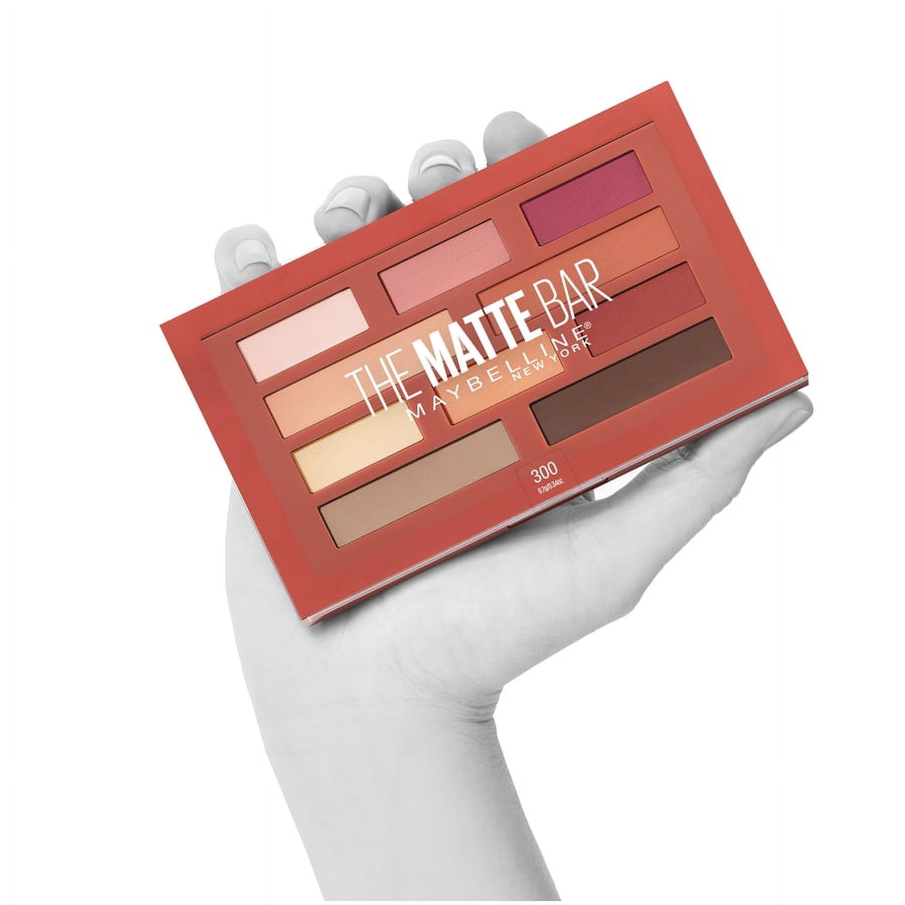 Maybelline The Matte Bar Eyeshadow Palette - Matte Lidschatten-Palette Mit 12 Farben (0,34 Oz / 9,6 G)