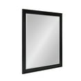 thumbnail image 2 of DesignOvation Bosc Framed Decorative Rectangle Wall Mirror, 27.5x39.5 Black, 2 of 5