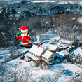 thumbnail image 4 of 33FT Inflatable Santa Claus, Giant Santa With Blower For Xmas Yard Outdoor Party Decoration, 4 of 9