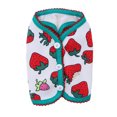 thumbnail image 1 of Reheyre Cartoon Strawberry Pattern Warm Pet Dog Vest - Cosplay Pet Clothes for Casual Wear, 1 of 8