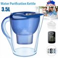 thumbnail image 1 of Pichet Filtre à Eau de 3,5 L Sans BPA avec Indicateur DEL Intelligent, Couvercle à Rabat et Poignée Profilée – Comprend 1 Pichet + 4 Cartouches MAXTRA+ pour Réduire le Plomb, le Cuivre, le Chlore et le Calcaire; Idéal pour Grands, 1 of 1