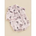 thumbnail image 3 of Bagilaanoe Newborn Baby Boy Shirt Rompers Print Short Sleeve Bodysuit 3M 6M 12M 18M Infant Casual One Piece Jumpsuit, 3 of 9