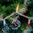 thumbnail image 6 of Christmas Lights Indoor Outdoor, 33ft 100-count Lights Incandescent Mini String Light, Battery Powered Lights for Xmas Tree, Patio, Holiday, Party, Home, Garden, Decorations (Red Blue White), 6 of 6