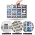 thumbnail image 6 of Toy Cars Organizer Storage Case Container. Toys Display Carrying Holder with 4 Size of Slots (Box Only), 6 of 7