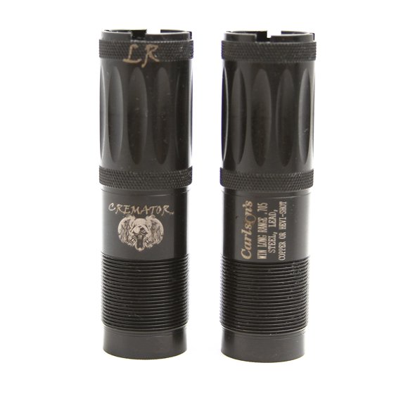 Carlsons Choke Tubes 12 Gauge for Winchester - Browning Inv - Moss 500 [ Long Range | 0.715 Diameter ] Blued Steel | Cremator Non-Ported Waterfowl Choke Tube | Made in USA