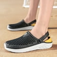thumbnail image 2 of Wdgfv Flops Hollow Casual Couple Beach Unisex Out Sandal Flip Men Shoes Shoes Men's Rain Size 14 Mens Slippers Hard Bottom, 2 of 7