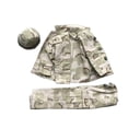 thumbnail image 4 of Abrigo de muñeca en miniatura,Figura a escala 1/6,abrigo superior con pantalones,uniforme.,Modelo de chaqueta y pantalón de manga larga a escala 1/6,Accesorio para modelo de muñeca de 12, 4 of 9