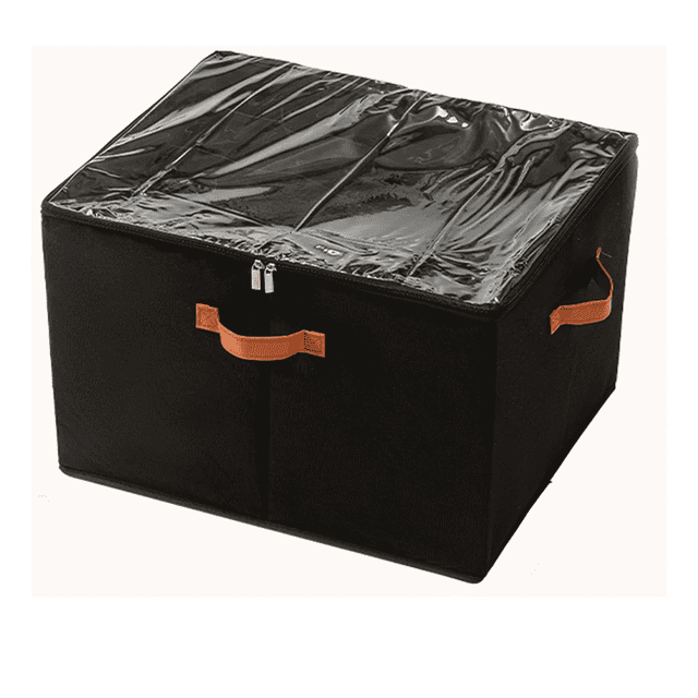 Organizador De Zapatos Plegable Con 16 Compartimentos Xtellar negro