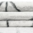 thumbnail image 6 of Unique Loom Matrix Trellis Collection Area Rug - Geometric (4' 1" x 6' 1" Rectangle White/Gray), 6 of 7