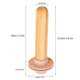 thumbnail image 1 of Bird Cage Perch Beak Paw Grinding Wooden Parrot Stand Stick Toy for Cockatiels Lovebirds Budgies Pink, 1 of 2