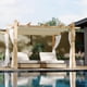 thumbnail image 3 of Qinaqin 10X10 Beige Pergola Retractable Canopy Side Malla Aluminum Frame Structure para Backyard Garden de Profundidadck Patio, 3 of 4