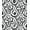Blue, Pattern 1, variant on ODIKA 4' x 6' Machine Washable Non-Slip Area Rug, Abstract Squiggle High Traffic Rug, Beige, 343537