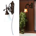 thumbnail image 1 of Lámpara de pared a escala HO (1:87) - iluminación para casa de muñecas - simulación de una escena realista - micro paisaje - regalo - lámpara de jugue cobre, 1 of 10