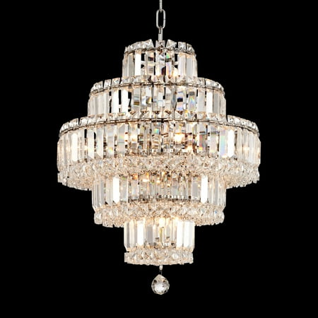 Vienna Full Spectrum Talitha 18 1 2 Wide Chrome Light Crystal Vienna Full Spectrum Talitha 18 1 2 Wide Chrome Light Crystal Chandelier