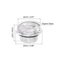 thumbnail image 2 of Unique Bargains M18x1.5mm Male Threaded Organic Glass Air Compressor Oil Level Gauge Sight Glass, 2 of 5