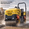 thumbnail image 3 of TYPHON FURY 10 Mini Road Roller, 1 Ton Hydraulic Vibratory Asphalt Compactor with 13.5 Horse Power Briggs & Stratton Gas Engine, 3 of 31